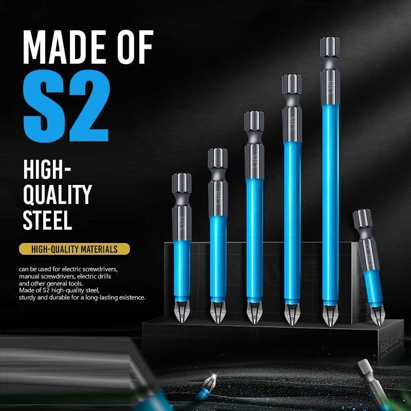 High-Torque Magnetic Screwdriver Bit - Anti-Slip Design