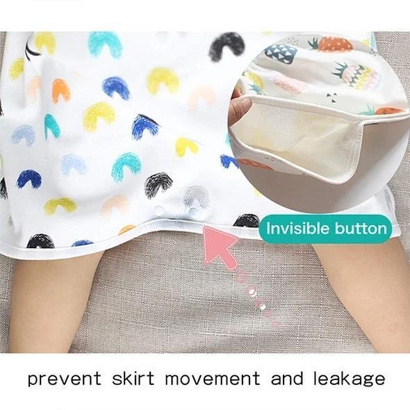 Comfy Children's Diaper Skirt Shorts 2 In 1
