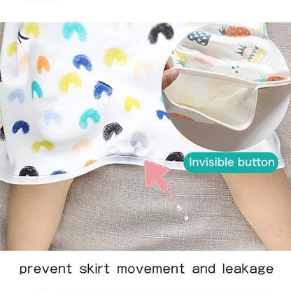 Comfy Children's Diaper Skirt Shorts 2 In 1