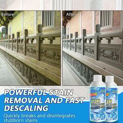 🔥Stone Stain Remover Cleaner (Effective Removal of Oxidation, Rust, Stains)