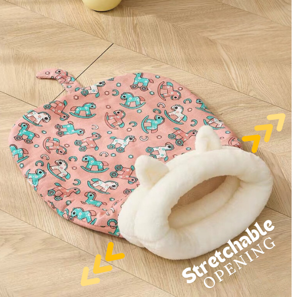 📢📢50% OFF !! ⏰ 🔥 Cozy Pet Nest for Cats and Dogs - Plush & Machine Washable, Perfect for Your Pet's Comfort and Warmth ✨