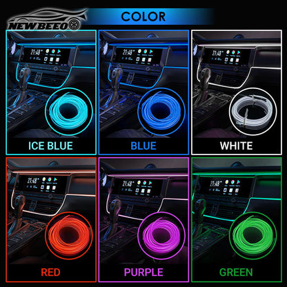 ⏳Time-Limited Special⏰Car Interior LED Strip Atmosphere Lights Pro – Add a Custom Glow to Your Cabin, Easy to Fit & Great for Evening Drives 💡