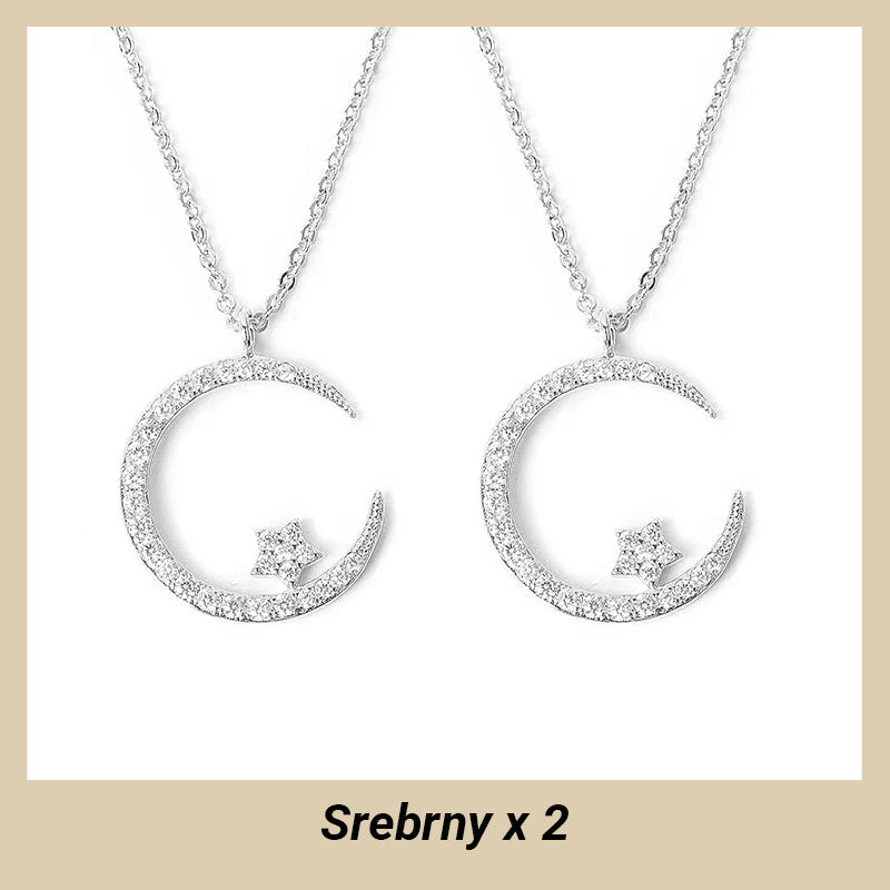 🎁Mother's Day Hot Sale 50% OFF🏵️Bright Night: Moon Star Necklace🌙