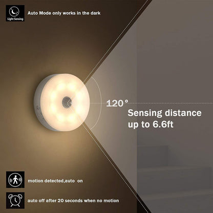 ✨ New for 2026 | LED Motion-Sensor Light | Easy Installation, 3 Modes 🔆【50% Off】