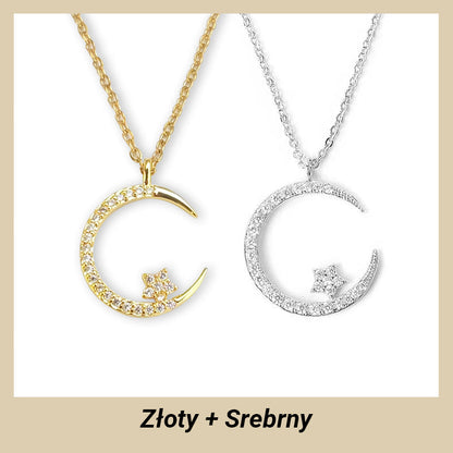 🎁Mother's Day Hot Sale 50% OFF🏵️Bright Night: Moon Star Necklace🌙