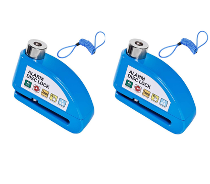 🔒 Motorcycle/Bicycle Disc Brake Lock with Alarm | Instant security, effective deterrent 🚨