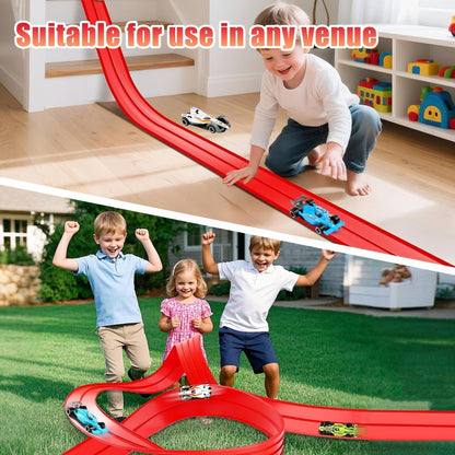 🎁Last Day Promotion 55% OFF🔥🏎️DIY Children's Alloy Car Suction Cup Race Track