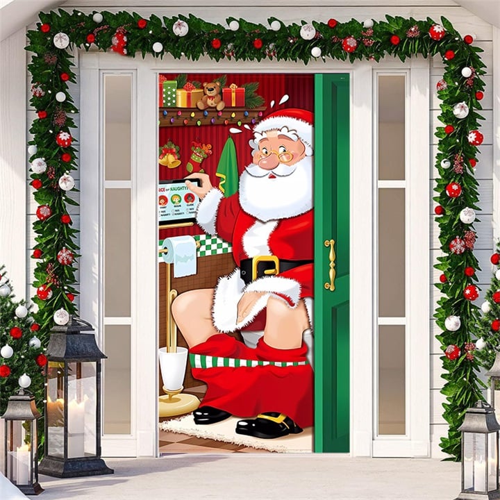 🎄Early Xmas Sales  🎅-Christmas Front Door Decoration🎅