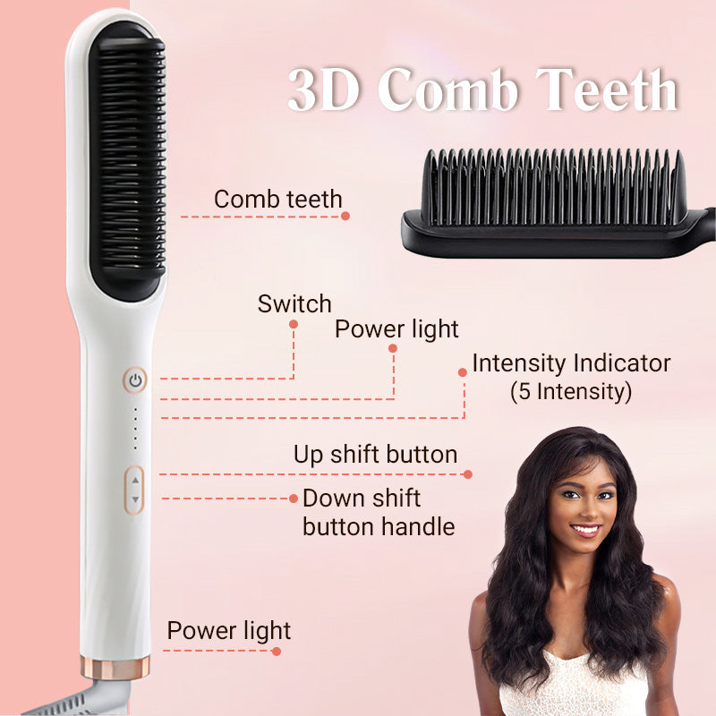 ✨Negative Ion Hair Straightener Styling Comb💇‍♀