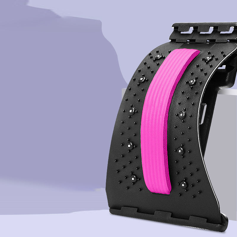 Magnetic Lumbar Stretcher – Acupressure Massage, Portable Design & Relieves Back Pain 🧘‍♂️✨
