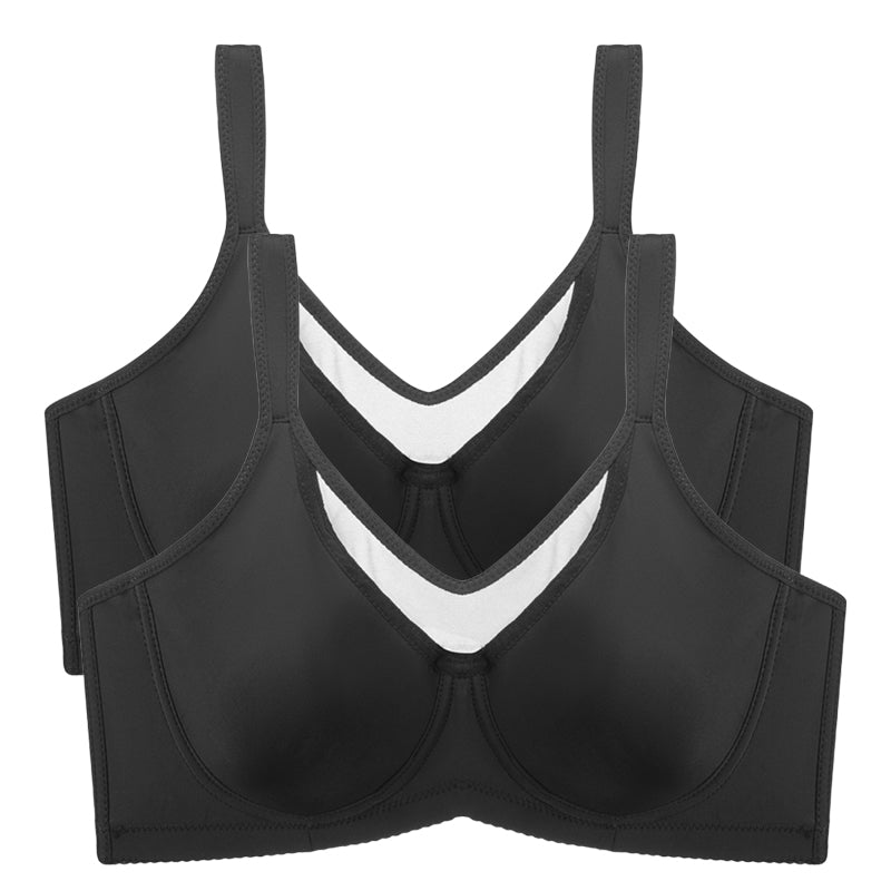🏆 Last Day Special Price $ 19.99 ! 💐Women's Plus Size Cooling Full Coverage Minimizer Bra