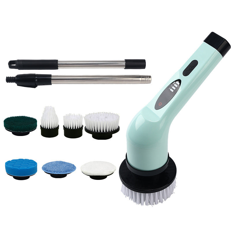 🧹 50% OFF FLASH SALE ! ⚡ 9-IN-1 Electric Cleaning Brush – Multi-Head Replaceable, High-Power Scrubbing, Cordless Rechargeable & Waterproof 🧼