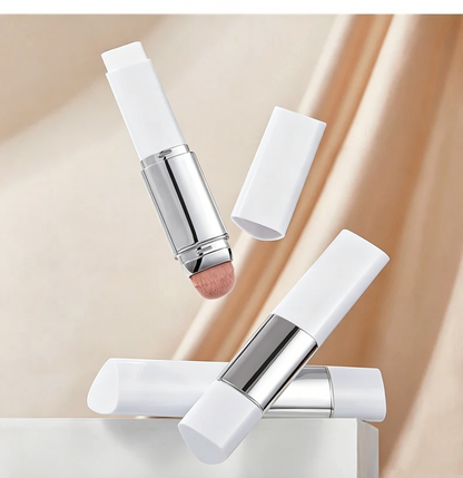 🎉BUY 1 GET 1 FREE🎉[OFFICIAL PRODUCT] BLANC Cover Cream Stick V w/ Detachable Brush - Korean Skin Care Color-Changing Foundation Stick with Collagen Capsules (0.45 oz)