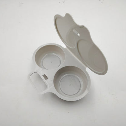 ⏳🔥LIMITED-TIME 50% OFF! ⏰Microwave Egg Poacher with Lid & Handle