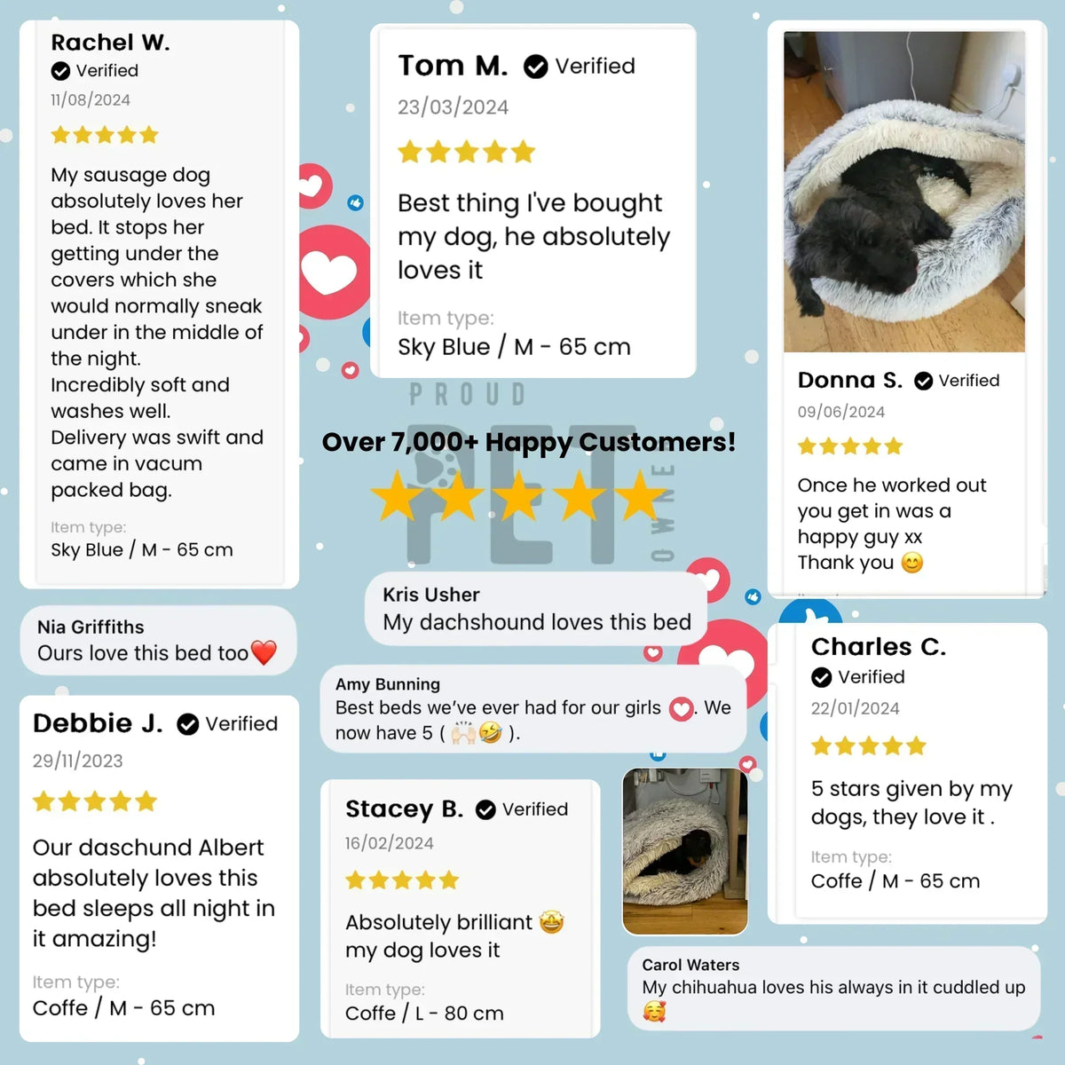 🎁Christmas sales🎄🐶CozyHive😺 - Premium Pet Bed