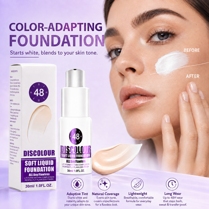 COLOR-CHANGING SOFT LIQUID FOUNDATION