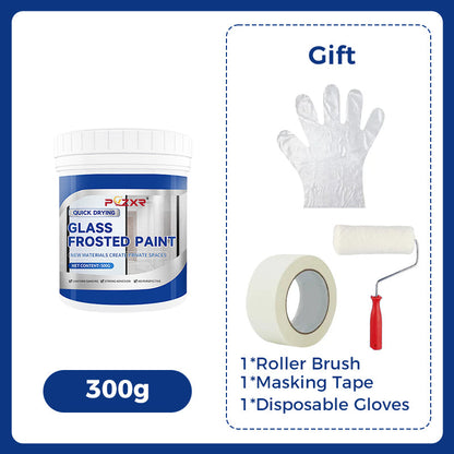 🎨🖌️ 50% OFF! Transform Windows with Frosted Glass Paint 2026 – Quick-Drying, Water-Resistant & Elegant 🌫️✨ Perfect for DIY Privacy & Home Decor!
