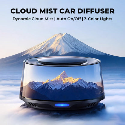 ✈️Free Shipping☁️ 2025 Cloud Mist Car Air Freshener - Auto On/Off, Includes 30-Day USB-C Battery & 1 Refill Bottle = 1 Year of Freshness