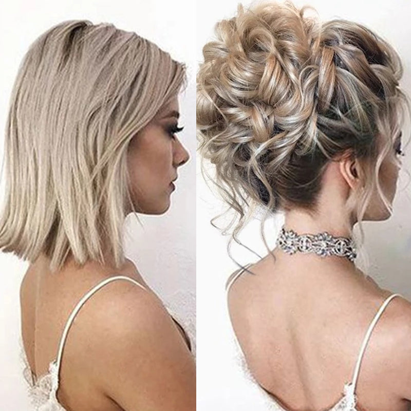 🔥Topknot ponytail with clip🔥