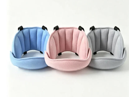 📢📢50% OFF !! ⏰Kids Car Sleeping Head Support Band – Adjustable Toddler Sleep Headrest Pillow, Anti-Droop Child Head Stabilizer for Car Seats, Prevent Neck Soreness During Road Trips