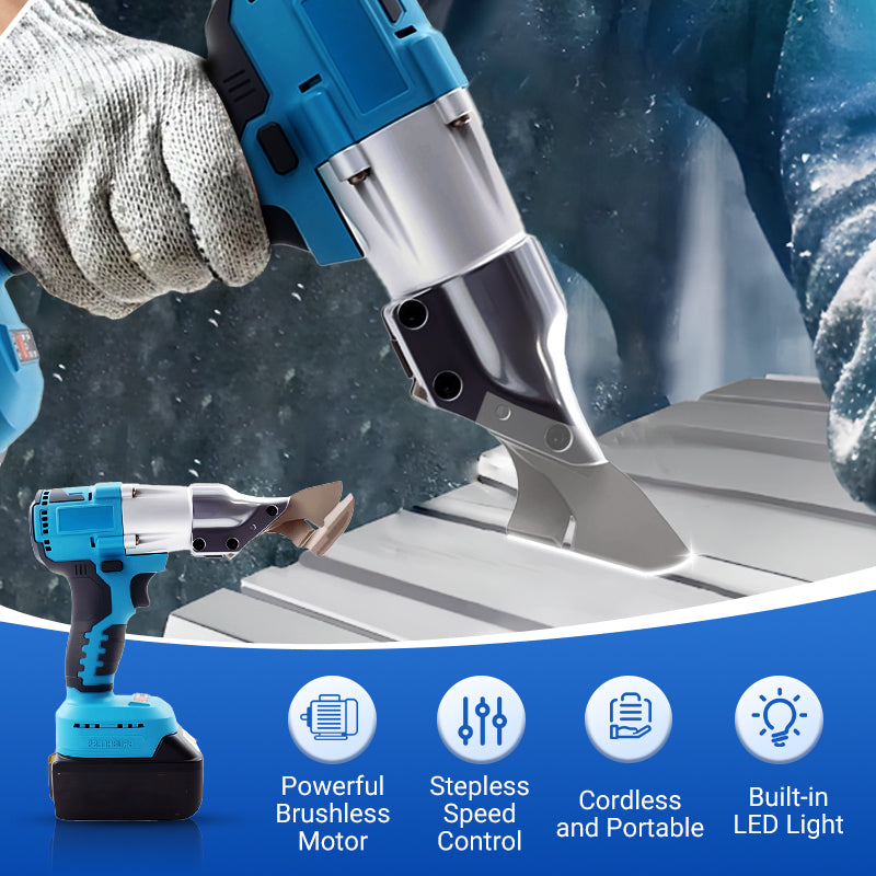 Limited-Time 57% Off💥Brushless Cordless Sheet Metal Cutter