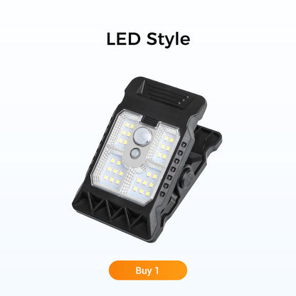 🥳2026 HOT SALE🥳💞50K+ SOLD!🔦🌙 50% OFF! Solar Clip Light with Motion Sensor – No wiring, auto on at night. Perfect for dark steps & garden paths. 🚶‍♂️💡
