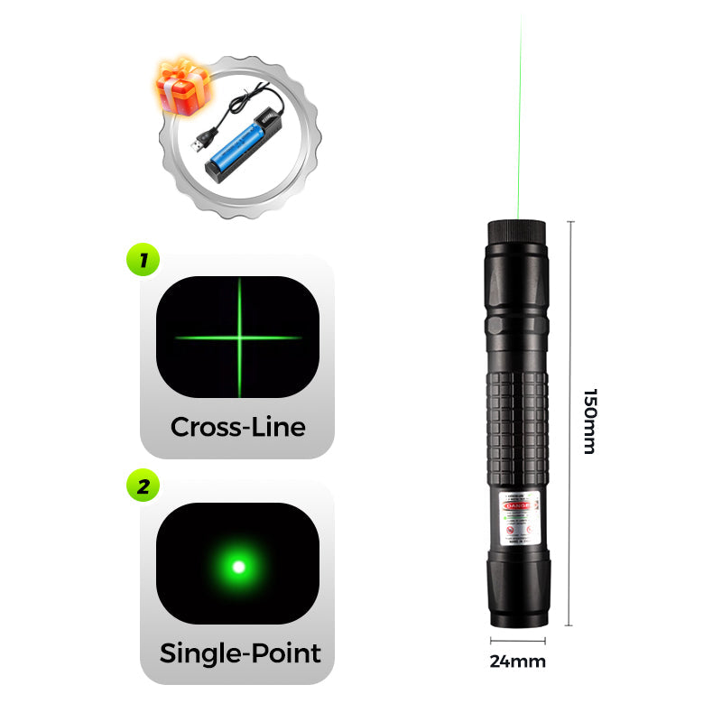 ⏳Time-Limited Special⏰Color Pattern Laser Flashlight