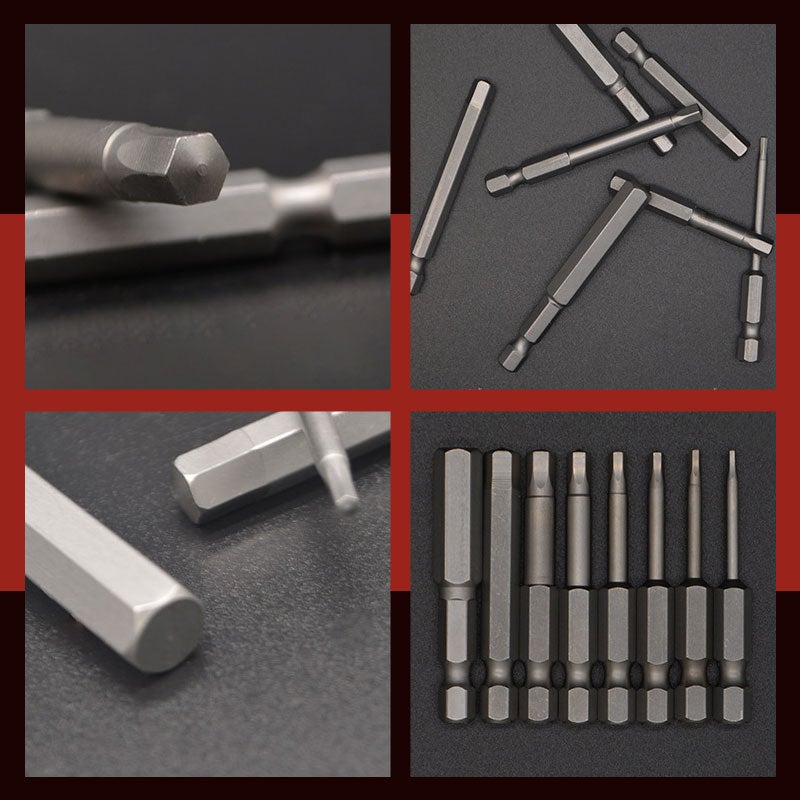 S2 Steel Magnetic Hexagon Bit Set （50% OFF）