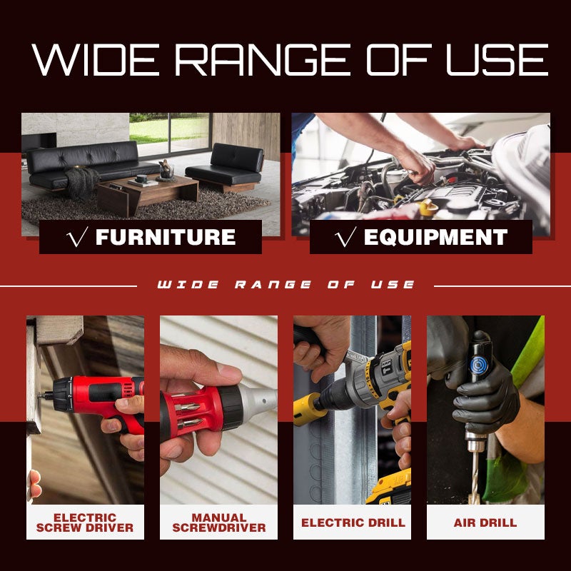 S2 Steel Magnetic Hexagon Bit Set （50% OFF）