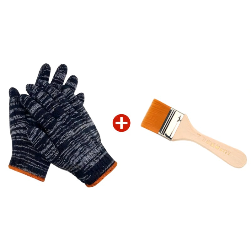Knitted Durable Protective Work Gloves