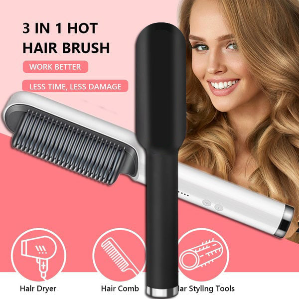 ✨Negative Ion Hair Straightener Styling Comb💇‍♀
