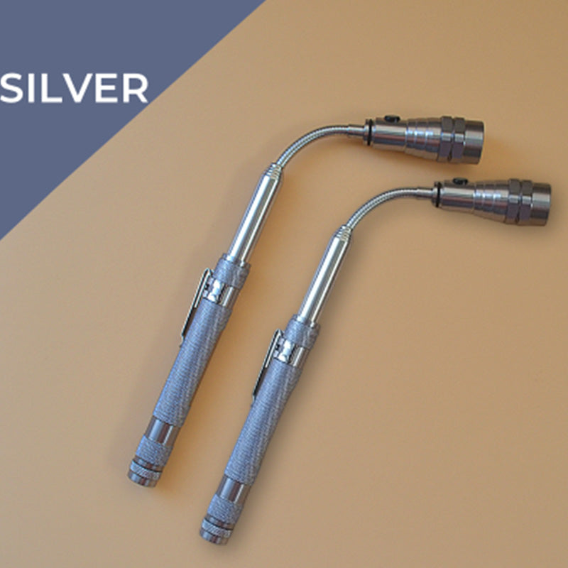 Multifunctional Magnetic Telescopic Flashlight