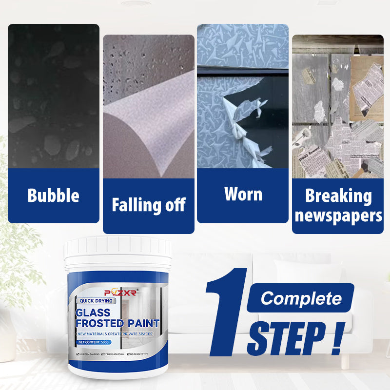 🎨🖌️ 50% OFF! Transform Windows with Frosted Glass Paint 2026 – Quick-Drying, Water-Resistant & Elegant 🌫️✨ Perfect for DIY Privacy & Home Decor!