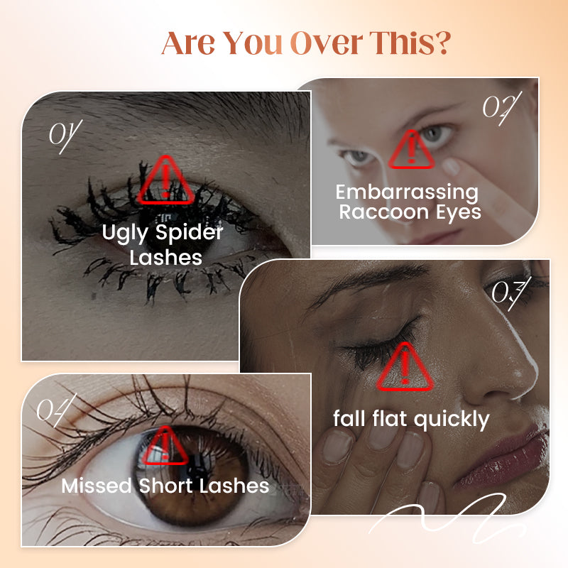 💦👁️ Buy 1 Get 1 FREE! 💫✨ Waterproof Fiber Mascara – Instantly Lengthens, Curls & Volumizes Without Clumps All Day