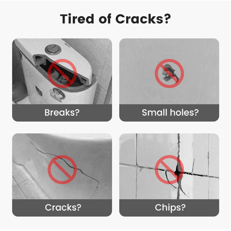💧Multi-functional waterproof and anti-corrosion repair adhesive🔥 (suitable for ceramic floor tiles, walls, and kitchen countertops) saves time and costs.