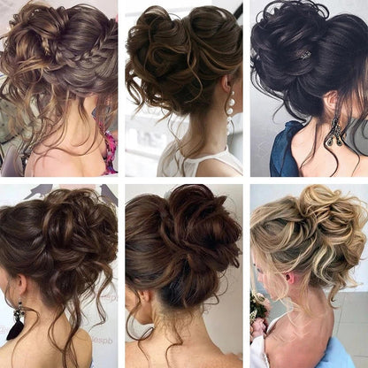 🔥Topknot ponytail with clip🔥