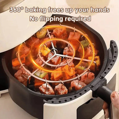 🥩Air Fryer Vertical Kebab Grill + Free Heat Resistant Gloves 🍤