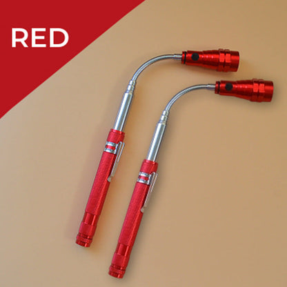 Multifunctional Magnetic Telescopic Flashlight
