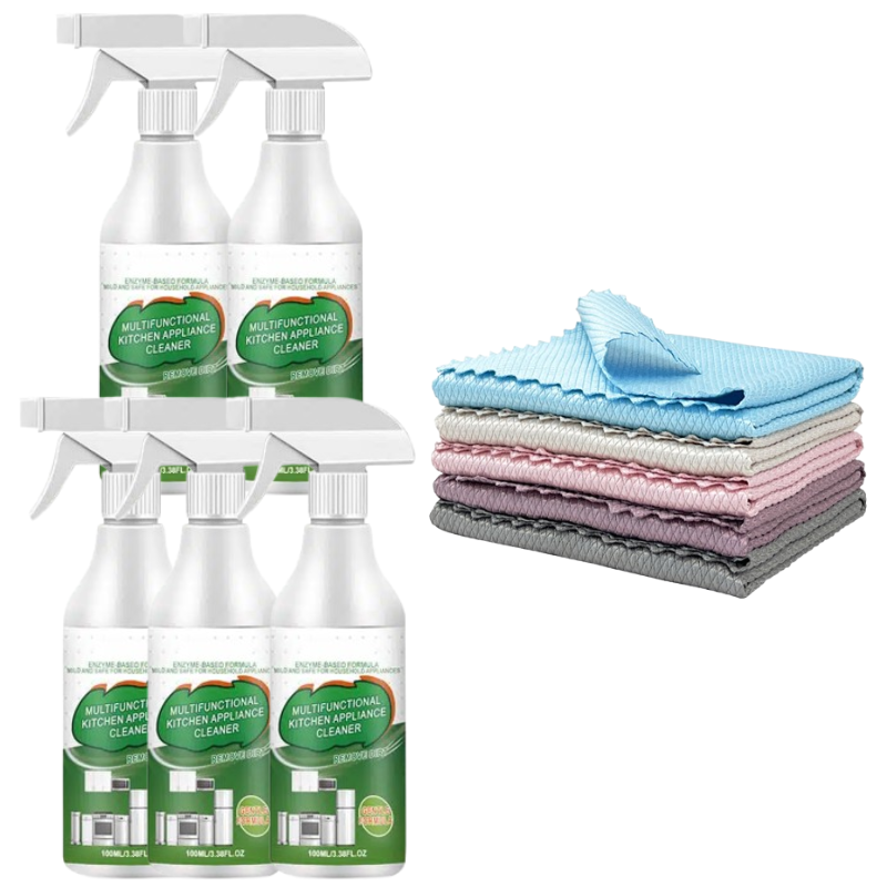 🧼💥 Multi-Purpose Enzyme Foam Cleaner – Cuts Grease, Eliminates Odors, One Foam for Kitchen & Home! 💪✨ Spray, Wipe, Shine – No Residue, No Harsh Chemicals, Effortless Cleaning.
