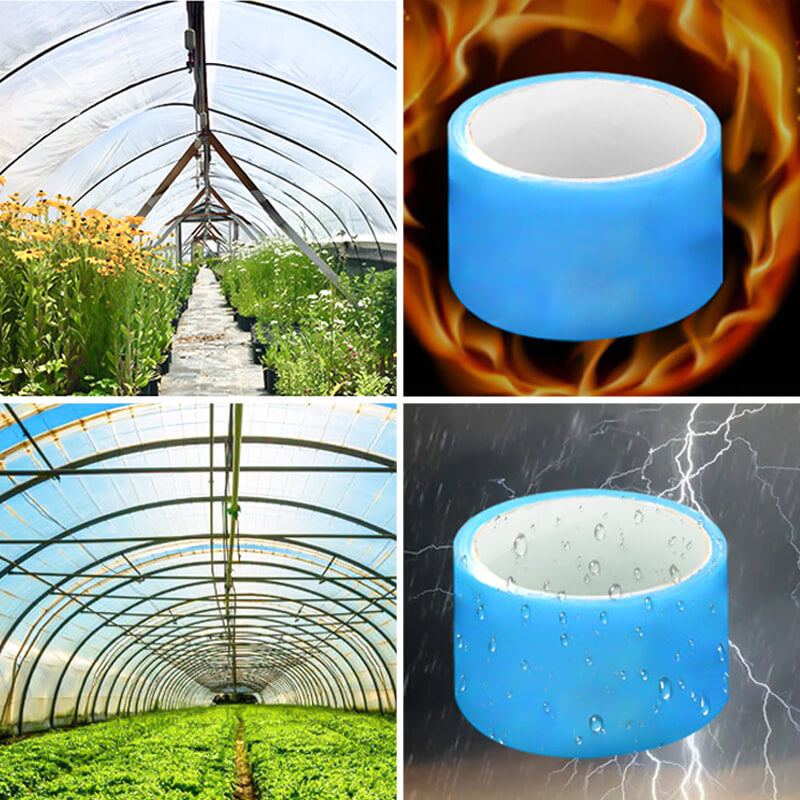 ypzvx🔥High-Tack Waterproof Greenhouse Film Repair Tape! !