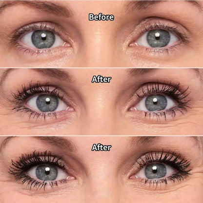 🥳BUY 1 GET 1 FREE:￡9.99!!💞50K+ SOLD!👁️✨ All-Day Beautiful Lashes, Smudge-Proof! Waterproof Fiber Mascara for Natural Volume. 💖💃