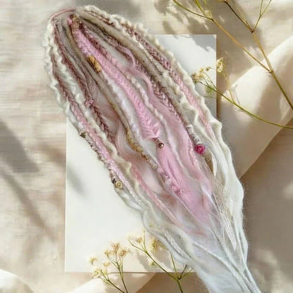 💁🏽‍♀️✨ Festival Boho Textured Ponytail - Instant Dreadlock Clip-In Extension ⚡🎶 No Braiding, No Damage, Edgy Style for Nights Out & Concerts