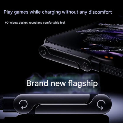 📱 2-in-1 Fast Charging Cable with Phone Stand – Charge & Watch Hands-Free ⚡