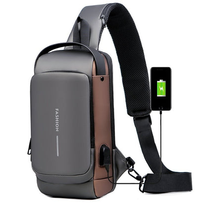 🎒 50% OFF! 🔥 Sports Crossbody Bag with USB Charging Port – Anti-Theft, Practical & Lightweight – Perfect for Travel, Commuting & Outdoor Activities ⚡
