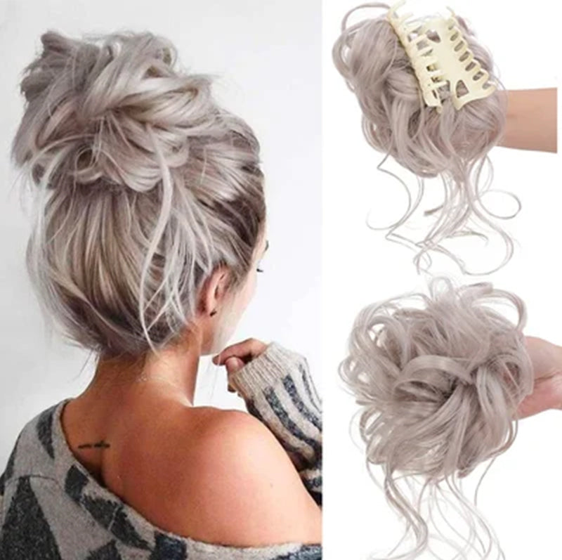 🔥Topknot ponytail with clip🔥