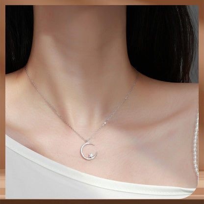 🎁Mother's Day Hot Sale 50% OFF🏵️Bright Night: Moon Star Necklace🌙