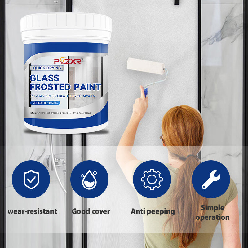 🎨🖌️ 50% OFF! Transform Windows with Frosted Glass Paint 2026 – Quick-Drying, Water-Resistant & Elegant 🌫️✨ Perfect for DIY Privacy & Home Decor!