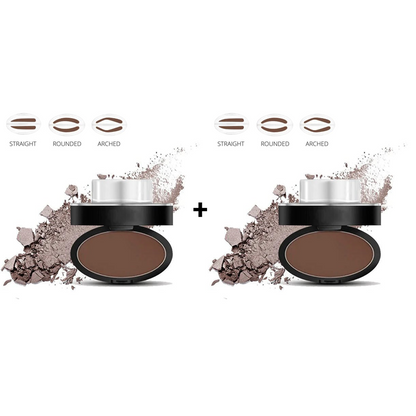 🎁2026 New Arrivals 50% OFF💥Eyebrow Stamp Powder with Brush – Press & go, perfect brows in seconds. Waterproof, 24h wear, no salon needed. A beauty game‑changer! 💄🌸