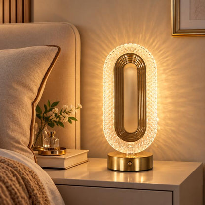🎅Christmas Sale 49% OFF!!🎄50K+ SOLD! 🎁✨Rechargeable Luxury Crystal LED Night Light Lamp