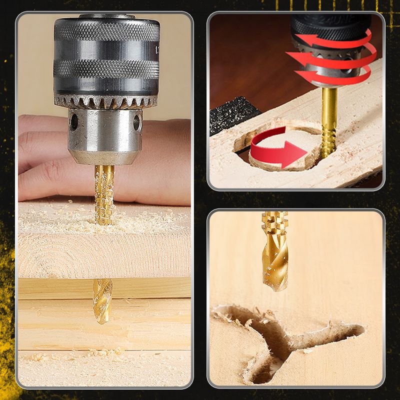 Twist Drill Bit Set Power Tool Accessories(6 Pcs )